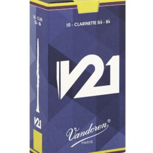 Scatola da 10 ance Vandoren V21 per clarinetto in Sib