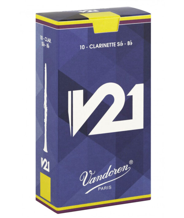 Scatola da 10 ance Vandoren V21 per clarinetto in Sib