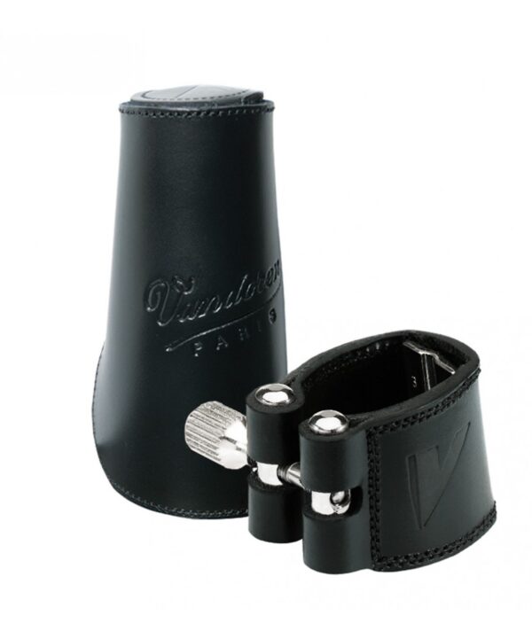 Legatura per clarinetto Vandoren LEATHER con copri imboccatura