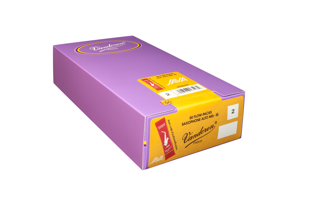 BOZZA - Scatola da 50 ance Vandoren Java Red per sassofono Contralto